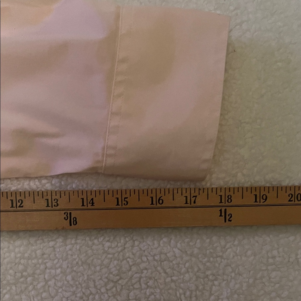 Chico's Soft Pink Button Down Blouse Size 3 (16) - Picture 6 of 9